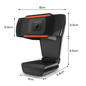 वेब कैमरा 1080P HD Webcam पीसी कंप्यूटर कैमरा HD माइक्रोफोन में बनाया के साथ-प्रकाश के लिए सुधार कैमरा 720P लाइव वीडियो कार्यालय काम