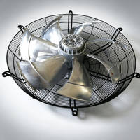 Ventilateur axial à embout conique court FN080-SDK.6N.V7P5 380V 920RPM avec grille de protection pour la personnalisation des baies de garage de stationnement