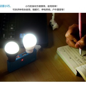 Usb Led Bulb Light Mini Portable Reading Lamp For Office <b>Study</b> <b>Desk</b> Lighting - Product Image 4