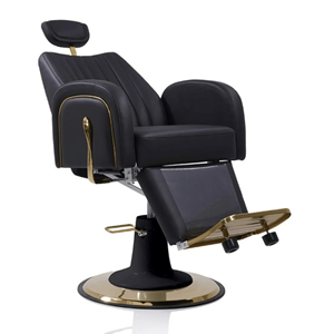 Silla de Barbería Marrón, Sillas de Barbería Vintage Antiguas - Product Image 5
