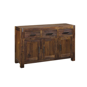 PANAMA RANGE Buffet en bois de marque 3 portes 3 tiroirs armoires de cuisine meubles de salle à manger de haute qualité fabriqués au Vietnam - Product Image 1