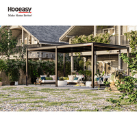Garten Modern Gazebo Pavilion Villa Schwimmbad Handbuch Verstellbares Lamellen dach Aluminium Bio klimatische Pergola im Freien