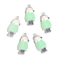 Pendentif en résine floquée 3D, motif koala mignon et chat porte-bonheur, idéal pour la décoration et les loisirs créatifs – Nouveau produit à prix réduit, haute qualité, en stock