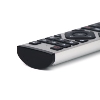 Télécommande infrarouge en métal haut de gamme, télécommande en aluminium personnalisée, télécommande en métal Milexus pour téléviseur