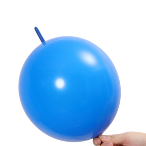 Ballons en latex épais de 10 pouces de couleur violette avec queue en forme d'aiguille pour la vente en gros - Product Image 2