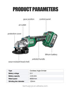 Kit d'outils : Marteau électrique, Perceuse à percussion, Meuleuse d'angle sans balais, Clé à chocs sans fil, <span class=keywords><strong>Scie</strong></span> <span class=keywords><strong>circulaire</strong></span> portative – Ensemble d'outils combinés OEM - Product Image 3