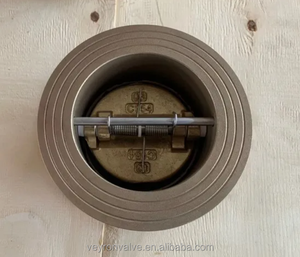 Vanne à clapet double à <span class=keywords><strong>disque</strong></span> <span class=keywords><strong>et</strong></span> corps en aluminium bronze C954, installation horizontale <span class=keywords><strong>et</strong></span> verticale, DN50-DN600 PN16, non-retour, à clapet - Product Image 2