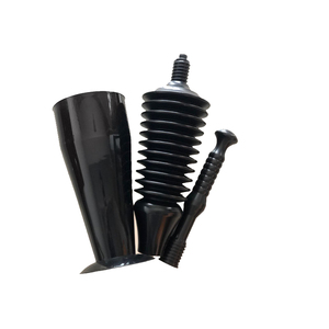 Plongeur de toilette en plastique flexible avec entonnoir de vidange forte aspiration piston de toilette sous vide pour salle de bain Style amusant - Product Image 4