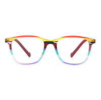 Lunettes de lecture portables fines à monture optique, légères, confortables, durables, élégantes, anti-lumière bleue, pour les voyages et la lecture