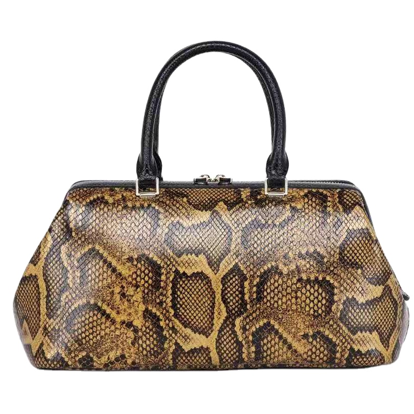 Real Snake Skin Bags Luxury Women's Handbags 2025