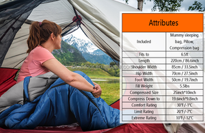 Remplissage 80% 400g Camping Down <span class=keywords><strong>Sac</strong></span> <span class=keywords><strong>de</strong></span> <span class=keywords><strong>couchage</strong></span> <span class=keywords><strong>Sac</strong></span> à dos <span class=keywords><strong>léger</strong></span> saisonnier extrême <span class=keywords><strong>Sac</strong></span> <span class=keywords><strong>de</strong></span> <span class=keywords><strong>couchage</strong></span> - Product Image 4