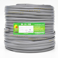 Câble de voyage pour ascenseur CAT6 blindé en PVC solide de qualité supérieure |   2 fils d'alimentation + 2 fils en acier, cuivre sans oxygène certifié IP65 pour données 10G