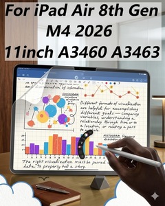 Paperfeel อุปกรณ์ป้องกันหน้าจอเข้ากันได้กับ iPad 2026อากาศ M4 A3463ขนาด11นิ้ว - Product Image 1