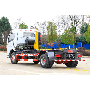 China Factory Price 3ton 5ton <b>Hook</b> <b>Lift</b> Trash Truck for Skip <b>Handling</b> Waste Transport Garbage Collection Truck - Product Image 5