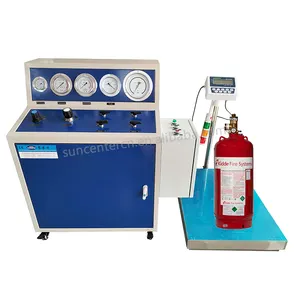 Automatische FM200 Feuerschutzgerät CO2 Gas-Zylinder-Abfüllmaschine Novec-Abfüllmaschine