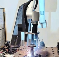 Robot de Soldadura Colaborativo sin Programación, Carga Útil de 3 kg, Repetibilidad de ±0.02 mm, Cobot de Soldadura MIG TIG para Chapa Metálica