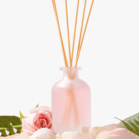 Diffuseur de parfum à bâtonnets en verre de 50 ml, design moderne, haute qualité, senteurs personnalisées, huile essentielle, parfum, aromathérapie longue durée