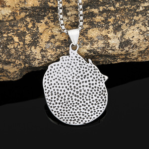 Yunnique – collier avec pendentif Dragon en acier inoxydable pour hommes, Design nordique Viking, chaîne ronde, bijoux cadeau - Product Image 3