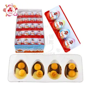 4 in 1 Pigeon egg chocolate with milk biscuit candy