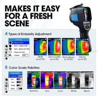 Caméra thermique de détection de fuite d'eau/voiture/réparation mobile Scanners infrarouges numériques Hd portables caméras d'imagerie thermique