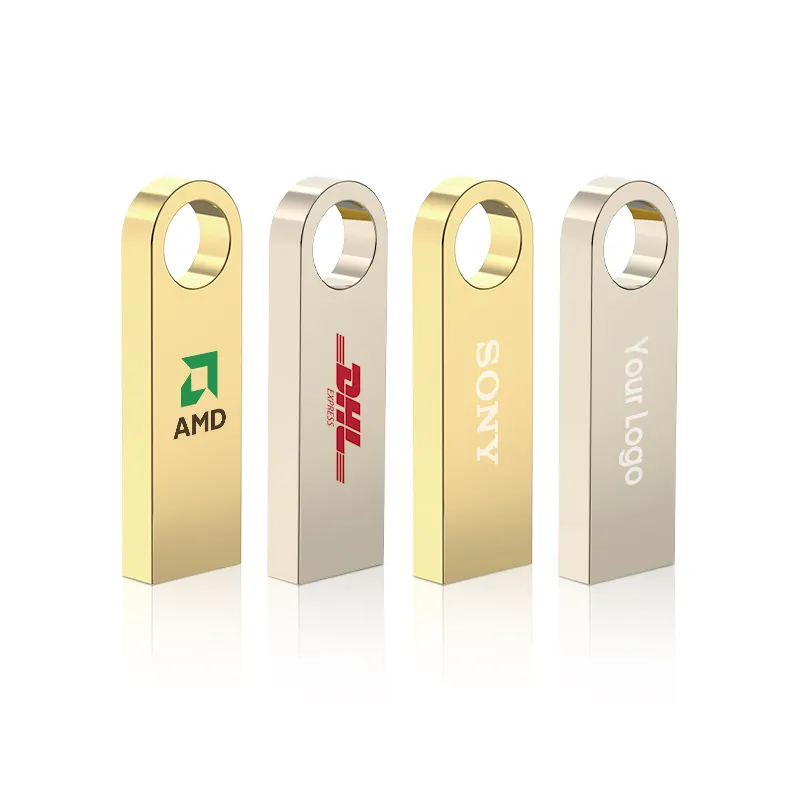 Metalica Pack USB en forme de clé avec logo rétractable Pormo imprimé bâton personnalisé clé USB originale de 32gb clé USB