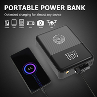 Démarreur de batterie de voiture compact avec compresseur d'air, 8000 mAh, 150 PSI, -20 ℃ ~+60 ℃   Fonctionnement à large plage de température