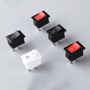 สวิตช์มินิ 2 ขา 10x15 มม. สีดำ เปิด-ปิด 6A 125V 3A 250VAC KCD1-101 สวิตช์โยก 10*15 มม. 2 ตำแหน่ง - Product Image 5