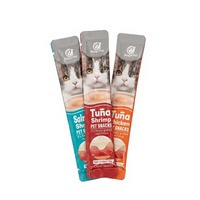 Bâtonnets de friandises liquides pour chats, 15g 16g, riches en protéines, crémeux et humides, pour chatons et chats adultes