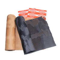 Papier kraft recyclable en nid d'abeille, en gros, pour rembourrage, absorption des chocs, anti-salissure, pour le rembourrage de verre, de porcelaine et d'objets fragiles