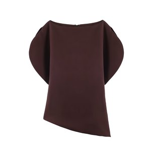 Top Estivi Sexy da Donna, T-Shirt <span class=keywords><strong>con</strong></span> Maniche <span class=keywords><strong>a</strong></span> Bolla Corte e <span class=keywords><strong>Scollo</strong></span> <span class=keywords><strong>a</strong></span> <span class=keywords><strong>Barca</strong></span>, <span class=keywords><strong>Blusa</strong></span> Asimmetrica Elegante Casual Stile Y2K, T-Shirt Dolce da Donna - Product Image 3