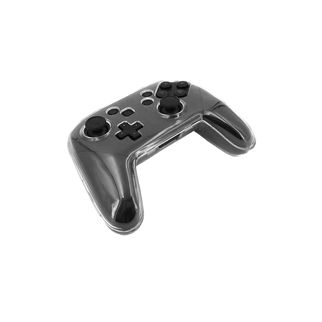 New Transparent Plastic Crystal Case for Nintendo for Switch Pro Controller Clear Protective Shell Cover for Switch Pro