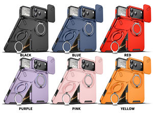 आईफोन 360 ° गियर के लिए रिंग फोन केस अद्वितीय रिंग स्टैंड डिजाइन कस्टम लोगो थोक ऑर्डर 17 16 15 15 - Product Image 2