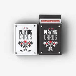 Hot Sale Custom Wholesale Printed Paper Fun Card Game Mini Poker Game Cards For Kids Adult