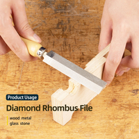 Aiguiseur de couteaux lime diamant, outil pour le travail du bois