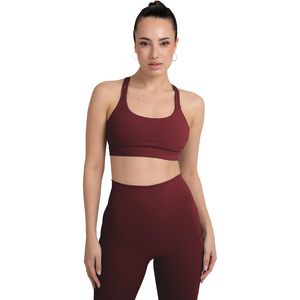 Soutien-gorge de sport personnalisé pour femme, ultra-luxe, à bretelles croisées, à impact moyen, dos croisé, pour yoga, extensible dans les 4 sens, en Spandex et Polyester - Product Image 2