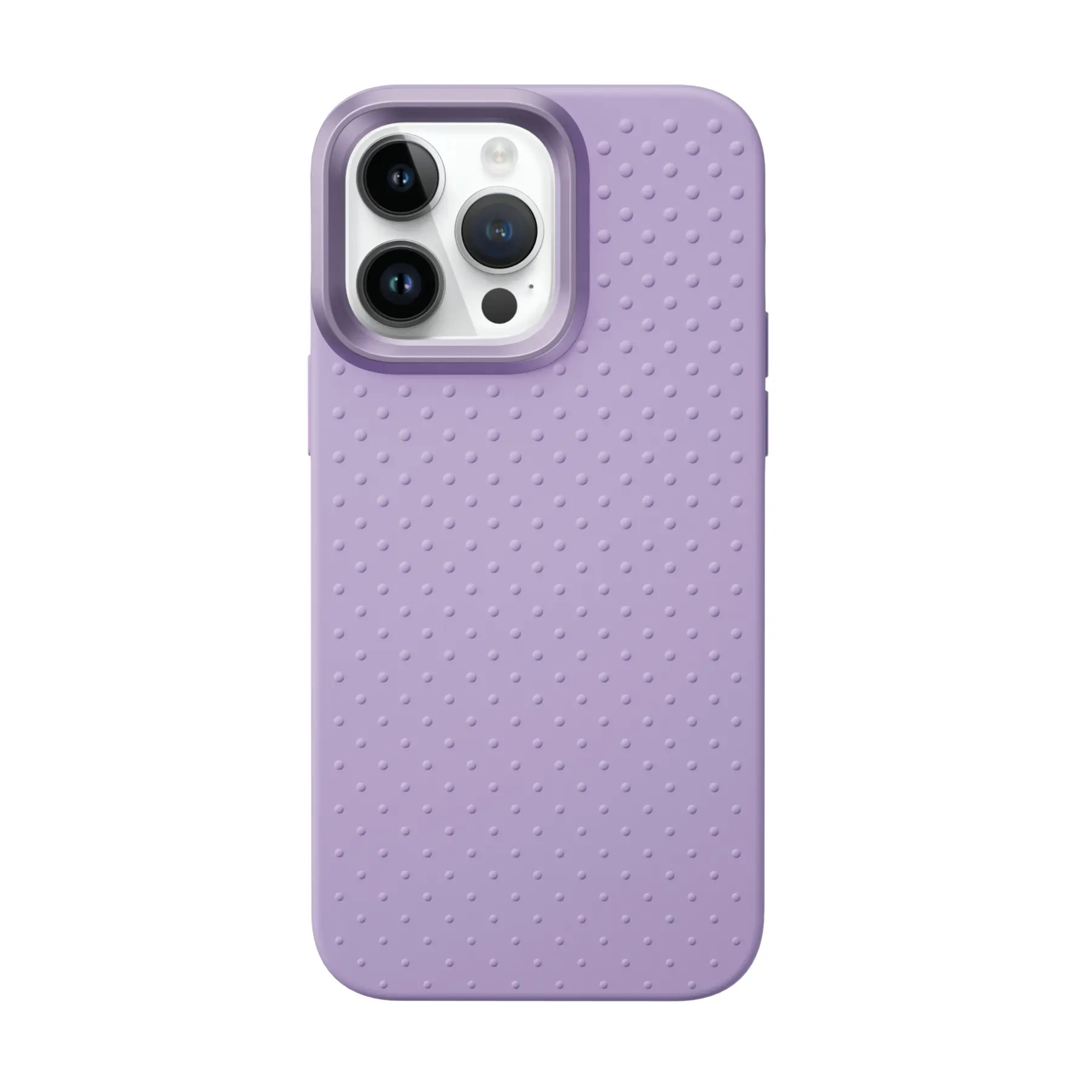 Logo personnalisé à pois texture souple et flexible Silicone Gel caoutchouc pare-chocs housse de protection pour téléphone portable pour iPhone 14 15