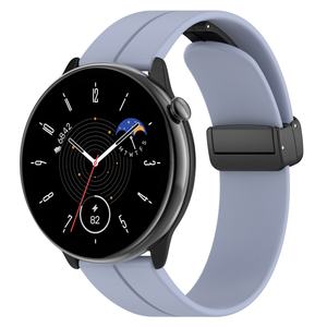 Correa de Repuesto de Goma para Reloj Deportivo, con Hebilla a Presión, para Amazfit Active2 Square, 22mm, 20mm, 18mm, Venta al Por Mayor - Product Image 4