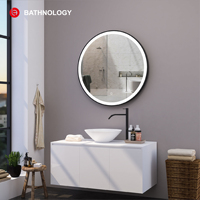 Hot Sale MFA0808 Waterproof Bathroom Wall Mirror Led Smart Tv Vanity Mirror for Hotel Bathroom Mirror