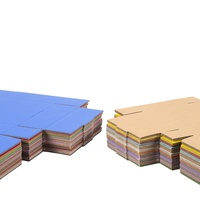 Boîtes d'emballage personnalisées OEM pour petites entreprises, vente en gros, boîtes d'emballage écologiques pour vêtements, boîtes en papier pour envoi postal, boîtes d'expédition