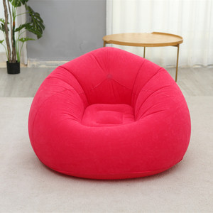 Fauteuil <span class=keywords><strong>gonflable</strong></span> Shanzhiji au design moderne en PVC floqué, portable et pliable, idéal pour la <span class=keywords><strong>plage</strong></span>, les loisirs et le camping en extérieur - Product Image 4