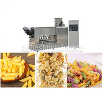 Extrudeuse puissante pour la production de nouilles italiennes sèches et machines de fabrication de pâtes de maïs pour la production de macaroni frais