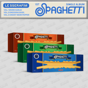 อัลบั้มซิงเกิลชุดที่ 1 ของวงเคป๊อป LE SSERAFIM รุ่น SPAGHETTI อัลบั้มมาตรฐานอย่างเป็นทางการ วงไอดอลเกาหลี ของสะสมเพลงป๊อป ซีดี ของขวัญสำหรับแฟนๆทุกวัย - Product Image 2