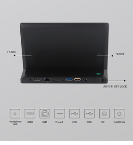 Tablette Android OEM 8 pouces en forme de L, écran tactile, processeur Quad Core, 4G Wi-Fi RJ45, kiosque intelligent pour la collecte de commentaires clients, usage commercial et éducatif - Product Image 5