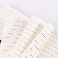Carnet en cuir PU personnalisé de qualité supérieure PQ, ensemble de carnets scolaires en gros A5 pour le journalisation au bureau