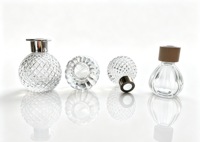 Flacon diffuseur de parfum en verre transparent de luxe, 100ml, 110ml, 150ml, 200ml, avec texture gaufrée, vide, pour arômes et parfums