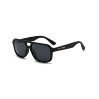 Lunettes de soleil intelligentes ultra-légères 30g style pilote avec traduction IA, musique sans fil et appels audio pour la conduite et les voyages