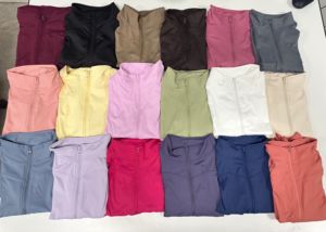 Vestes de <span class=keywords><strong>sport</strong></span> zippées Yimo pour femmes, 18 couleurs, douces et confortables, manches longues, ajustées, pour la course à pied, le fitness et le yoga - Product Image 2