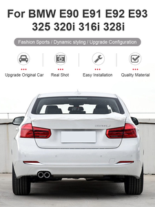 Tubos de escape de coche para BMW E36 E46 E90 E91 E92 E93 316i <span class=keywords><strong>318i</strong></span> 320i 325i 330i Acero inoxidable M Punta de silenciador de punta de escape de rendimiento - Product Image 2