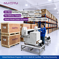 Nueva Impresora DTF NUOYU A2 de Fábrica con 2 Cabezales, Tinta de Pigmento, Máquina Agitadora Todo en Uno de 420MM, Venta al por Mayor para Distribuidores Globales, OEM Disponible
