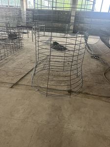 Machine de fabrication de cages en acier pour pieux de drainage en béton automatique de qualité fiable - Product Image 2